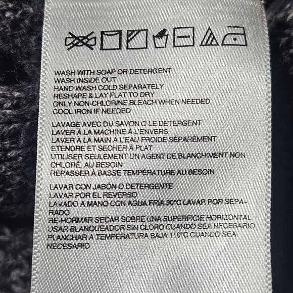 Roxy Women’s Gray Cardigan Sweater L – Cabincore, Academia, Coastal Cozy Knit - Picture 13 of 14